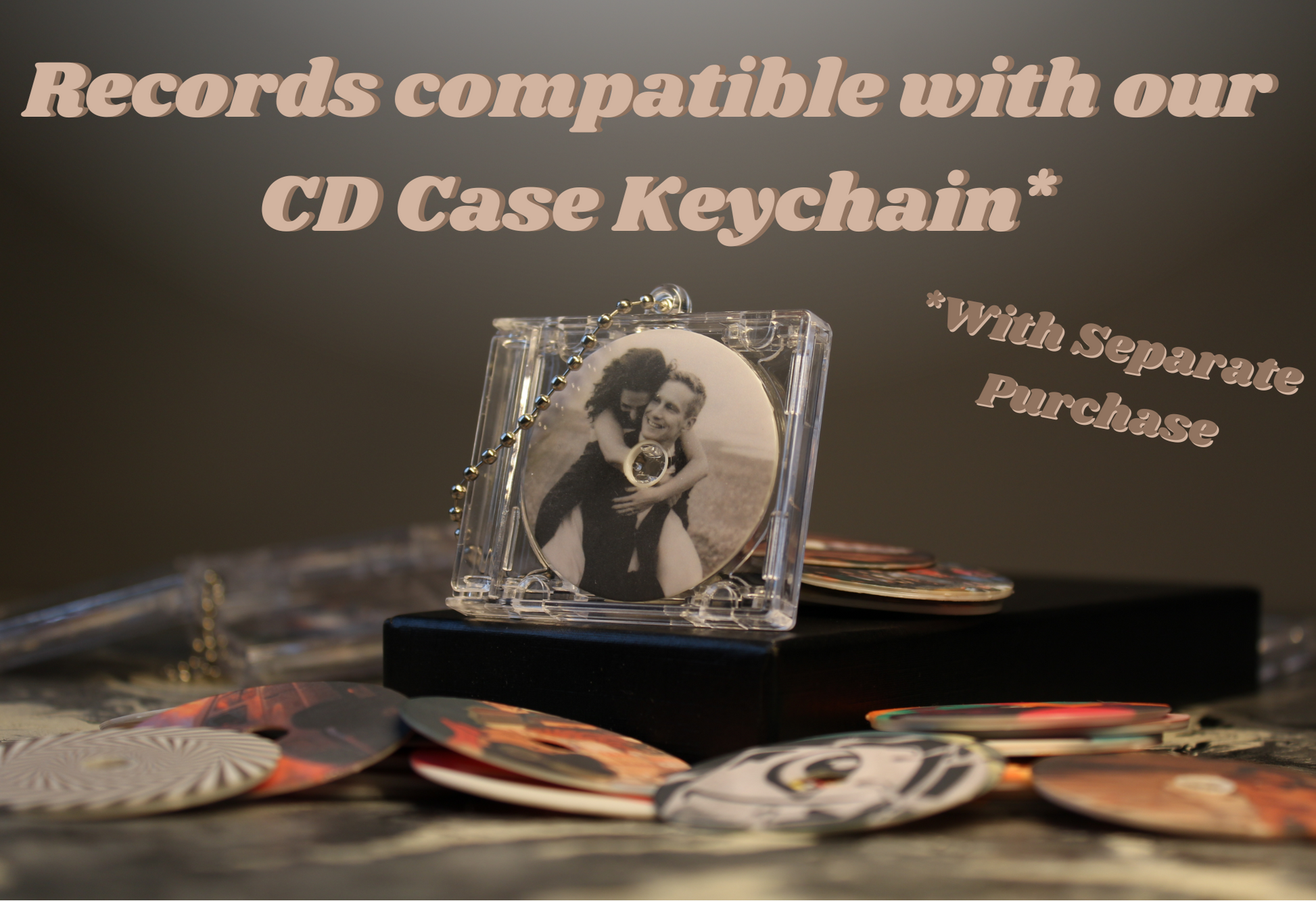 Disks are compatible with our CD Case Keychain